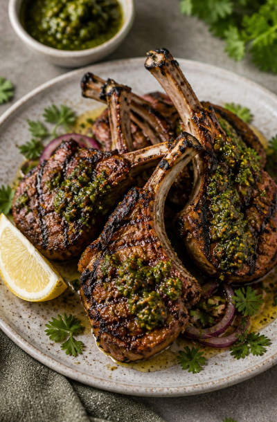 Spicy Lamb Chops
